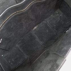 Bottega Veneta Black Leather Arco Tote and Shoulder Bag