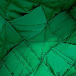 Bottega Veneta Green Fabric Padded Tech Cassette Bag