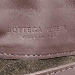 Bottega Veneta Old Rose Intreccaito Leather Olimpia Chain Shoulder Bag
