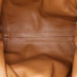 Bottega Veneta Brown Lambskin The Mini Pouch