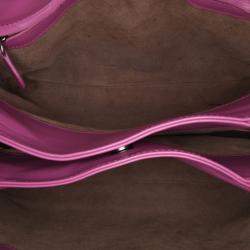 Bottega Veneta Purple Medium Nappa Intrecciato Roma Satchel