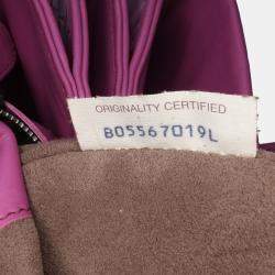 Bottega Veneta Purple Medium Nappa Intrecciato Roma Satchel