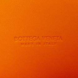 Bottega Veneta Brushed Calfskin Intrecciato Cradle Fold Over Shoulder Bag