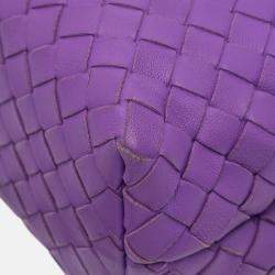 Bottega Veneta Baby Nappa Intrecciato Olimpia Crossbody
