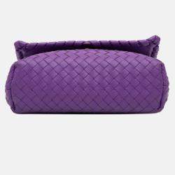 Bottega Veneta Baby Nappa Intrecciato Olimpia Crossbody