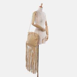 Bottega Veneta Lambskin The Fringe Pouch
