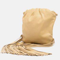Bottega Veneta Lambskin The Fringe Pouch