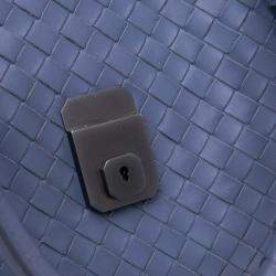 Bottega Veneta Blue Medium Nappa Intrecciato Roma Tote