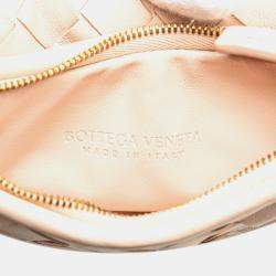Bottega Veneta Pink Small Nappa Intrecciato Gemelli Hobo