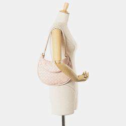 Bottega Veneta Pink Small Nappa Intrecciato Gemelli Hobo