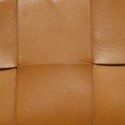 Bottega Veneta Brown Intreccio Leather Mini Arco Tote