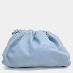 Bottega Veneta Blue Leather Butter Calf Crossbody Bag