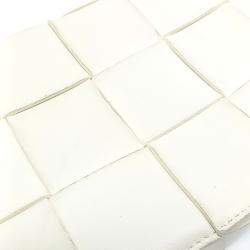 Bottega Veneta White Leather Cassette Bag