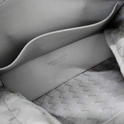 Bottega Veneta Grey Leather Andiamo Small bag
