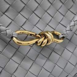 Bottega Veneta Grey Leather Andiamo Small bag