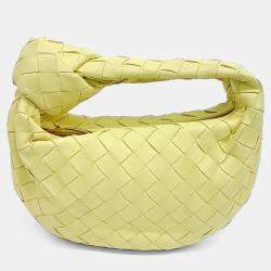 Bottega Veneta Yellow Leather BV Mini Jodi Bag