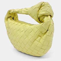 Bottega Veneta Yellow Leather BV Mini Jodi Bag