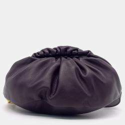 Bottega Veneta Purple Leather Chain Belt Bag