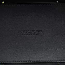 Bottega Veneta Cream Small Lambskin Intrecciato Arco Tote