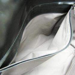 Bottega Veneta Intrecciato Leather Handbag Black