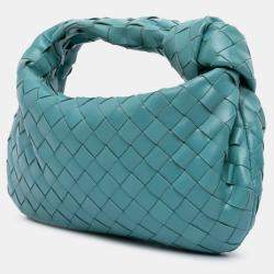 Bottega Veneta Blue Mini Nappa Intrecciato Jodie