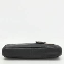 Bottega Veneta Black Leather Embellished Clutch