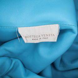Bottega Veneta Blue Lambskin The Pouch