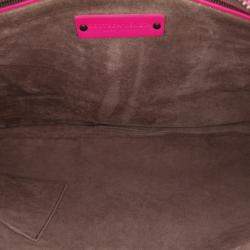 Bottega Veneta Pink Medium Nappa Intrecciato Veneta Hobo