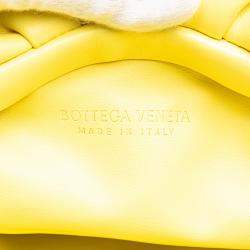 Bottega Veneta Yellow Lambskin The Fringe Pouch
