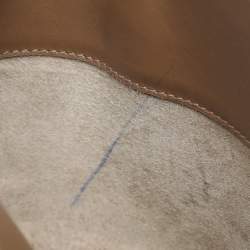 Pre Owned Bottega Veneta Beige Intrecciato Leather Medium Roma Tote