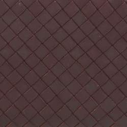 Pre Owned Bottega Veneta Burgundy Intrecciato Leather Zip Around Continental Wallet