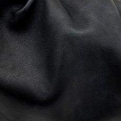 Pre Owned Bottega Veneta Black Leather Chain Shoulder Bag