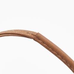 Pre Owned Bottega Veneta Brown Leather The Mini Pouch Bag