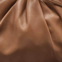 Pre Owned Bottega Veneta Brown Leather The Mini Pouch Bag