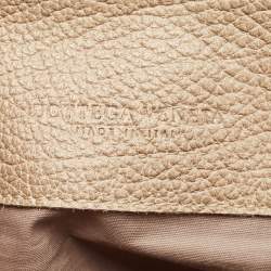 Pre Owned Bottega Veneta Multicolor Pebbled Leather Double Zip Satchel