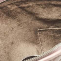 Pre Owned Bottega Veneta Mauve Intrecciato Leather Nodini Crossbody Bag