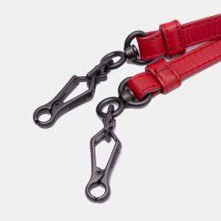 Pre Owned Bottega Veneta Red Mini Nappa Intrecciato Roma Satchel