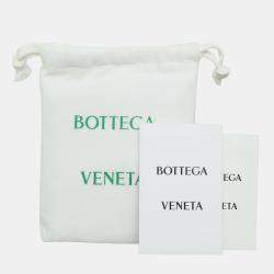 Pre Owned Bottega Veneta Red Mini Intrecciato Bi-Fold Wallet