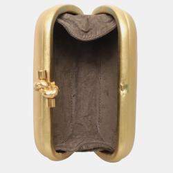مملوكة مسبقًا Bottega Veneta Leather Knot Clutch