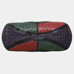 Pre Owned Bottega Veneta Fall 2008 Multicolor Intrecciato Top Handle