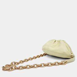 Pre Owned Bottega Veneta Chain Belt Bag