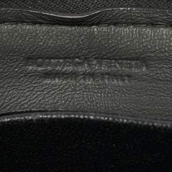 Pre Owned Bottega Veneta Grey Intrecciato Leather Zipped Coin Purse