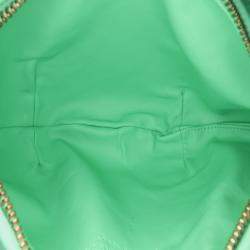 Pre Owned Bottega Veneta Green Mini Nappa Intrecciato Jodie
