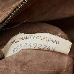 Pre Owned Bottega Veneta Orange Intrecciato Leather Bella Tote