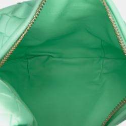 Pre Owned Bottega Veneta Green Mini Nappa Intrecciato Jodie