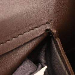 Pre Owned Bottega Veneta Brown Intrecciato Crossbody Shoulder Bag