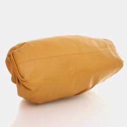 Pre Owned Bottega Veneta The Pouch Calfskin Clutch Bag