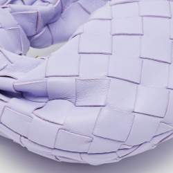 Pre Owned Bottega Veneta Lilac Intrecciato Leather Micro Candy Jodie Bag
