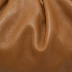 Pre Owned Bottega Veneta Brown Leather The Mini Pouch Bag