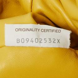 Pre Owned حقيبة بوتيغا فينيتا ميني ذا باوتش جلد بورديغ